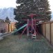 play set in backyard